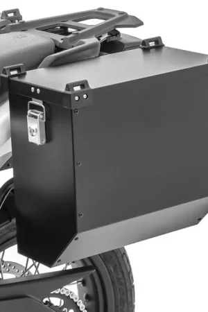 Gratis Verzending Motor Koffer Aluminium Bagtecs Atlas 36l Zijkoffer zwart