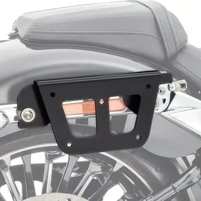 Zadeltashouder passend voor Harley Davidson Fat Boy / 114 18-25 Craftride Slim S rechts Flitsaanbieding