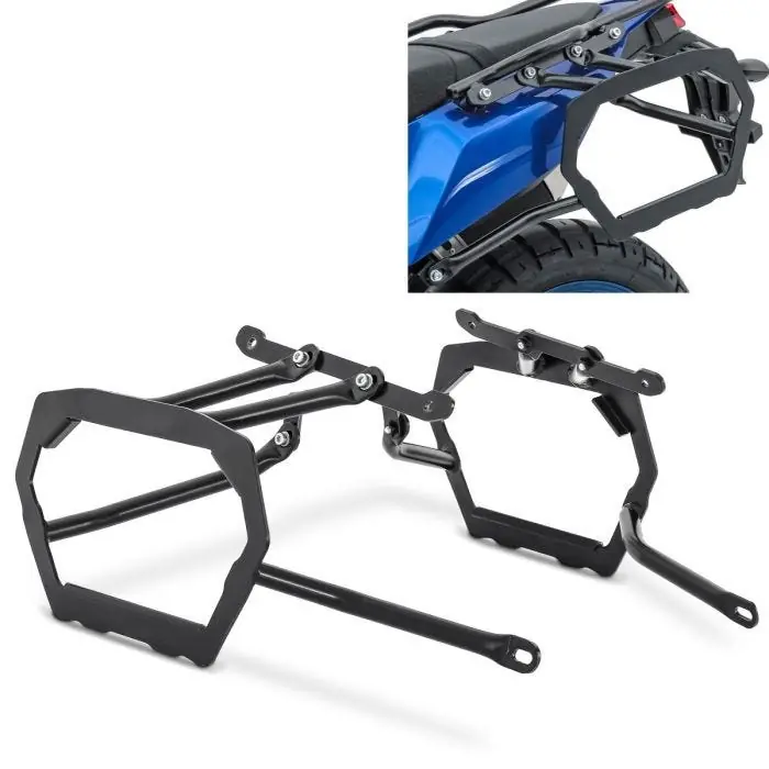 Ambachtelijk Kofferrek compatibel met Yamaha Tenere 700 / Rally 2025 Bagtecs SLP voor koffers en zadeltassen