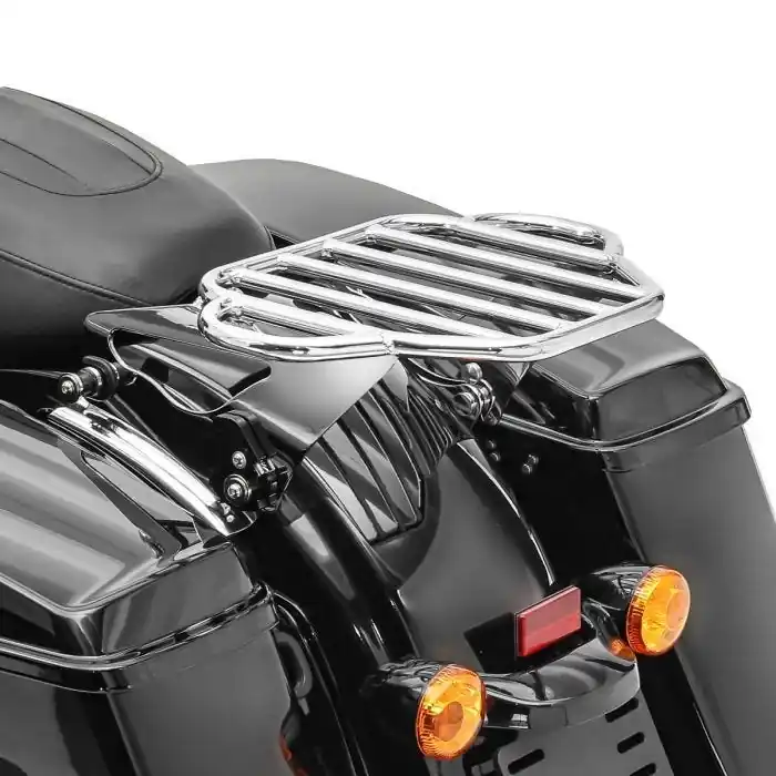 Bagagedrager KI afneembaar passend voor Harley Davidson Touring 09-25 chroom Craftride Groothandel