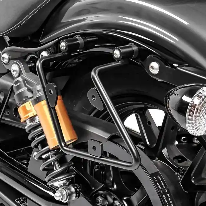 Premium Zadeltas houder compatibel met Yamaha XV 950 / R 14-20 links afstandshouder beugel Craftride