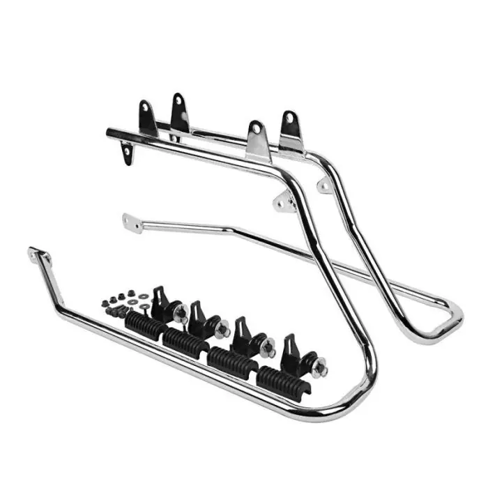 Koop Online Bagagedrager passend voor zijkoffers passend voor Harley Davidson Softail 1986-2017 chrome Craftride
