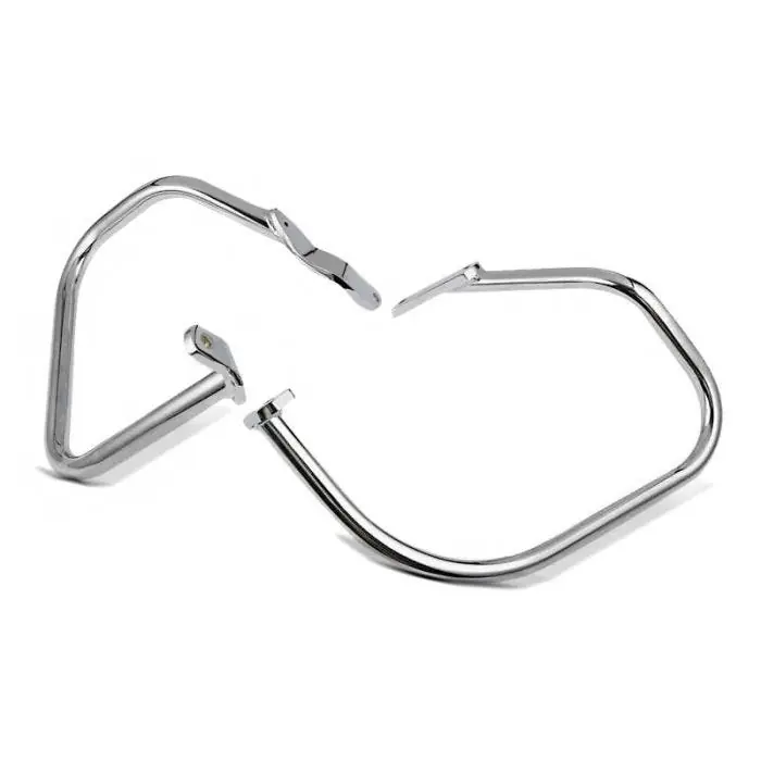 Aanbieding Zadeltassen Bescherming passend voor Harley Davidson Softail 00-17 chroom Craftride