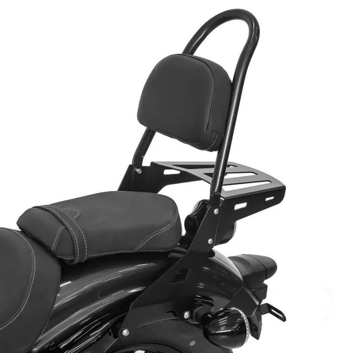 Sissy Bar met Bagagerek compatibel met Yamaha XV 950 / R 14-20 zwart Casual M Craftride Goedkoop