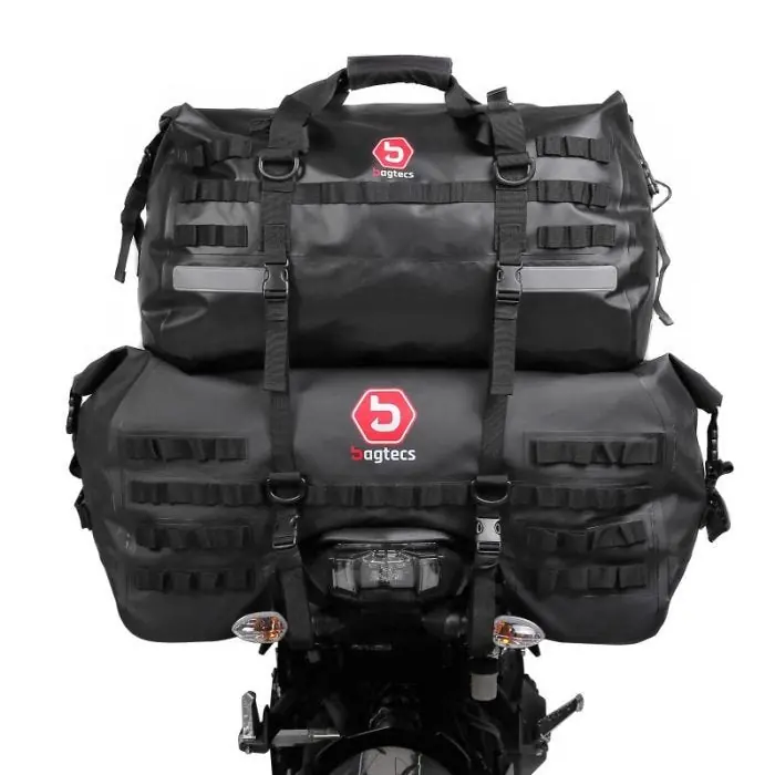 Veilige Betaling Motor Buddyseat Tas SX70 + XB50 compatibel met Kawasaki Z 900 / RS / Cafe