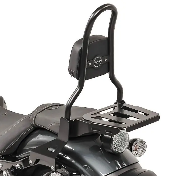 Sissybar M3 compatibel met Yamaha XV 950 / R 14-20 met bagagedrager zwart Craftride Plaats Bestelling