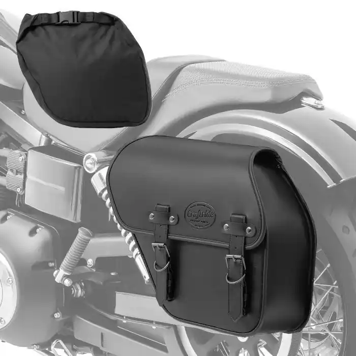 Koop Vandaag Zadeltas geschikt voor custombike Zijvak links Craftride Fargo 13Ltr CB31151