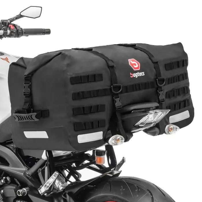 Nieuw Model Achterzak compatibel met Kawasaki Z 650 / Z 400 Buddyseat Tas Bagtecs SX70 70Ltr