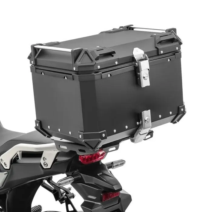 Topkoffer aluminium compatibel met BMW F 800 GS /Adventure topcase Bagtecs XB55 zwart Exclusieve Aanbieding