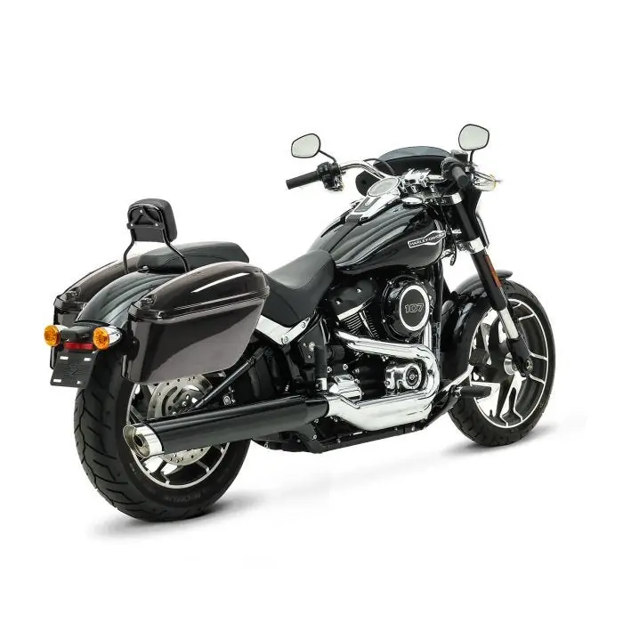 Sissybar passend voor Harley Davidson Sport Glide 18-25 afneembar Craftride R1 zwart Lage Kosten