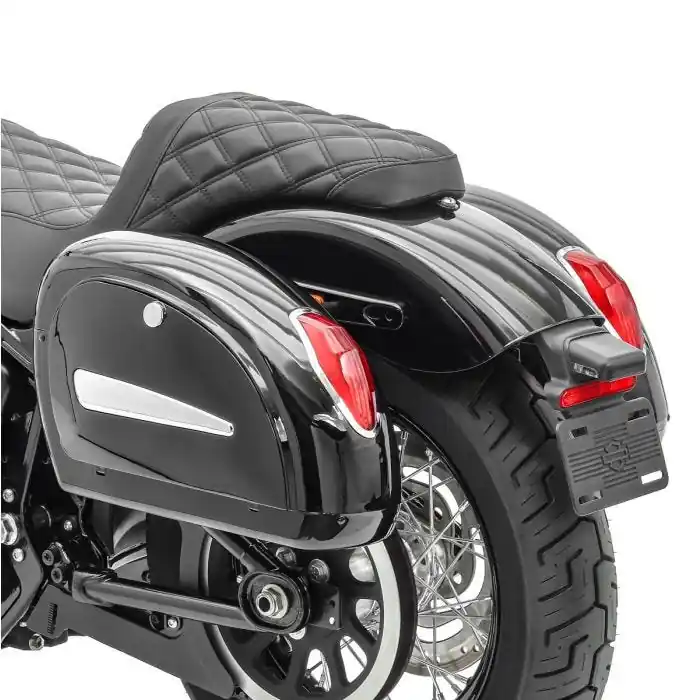 Harde Zadeltassen compatibel met Indian Scout Sixty Chopper Zijkoffers Craftride Michigan Actieprijs