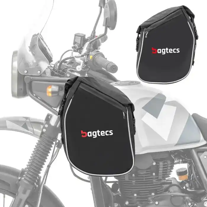 Valbeugel tassen compatibel met Triumph Tiger 1200 GT / Pro Bagtecs BG5 paar Topkwaliteit
