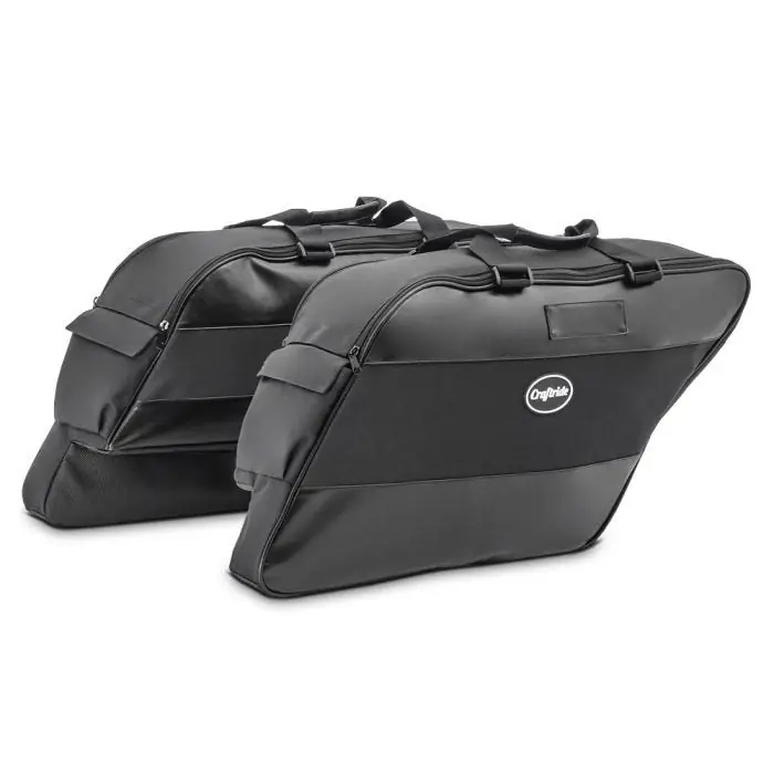 Zijkoffer binnenzak compatibel met Harley Davidson Street Glide 06-22 stretched zadeltassen Craftride Wereldwijde Verzending