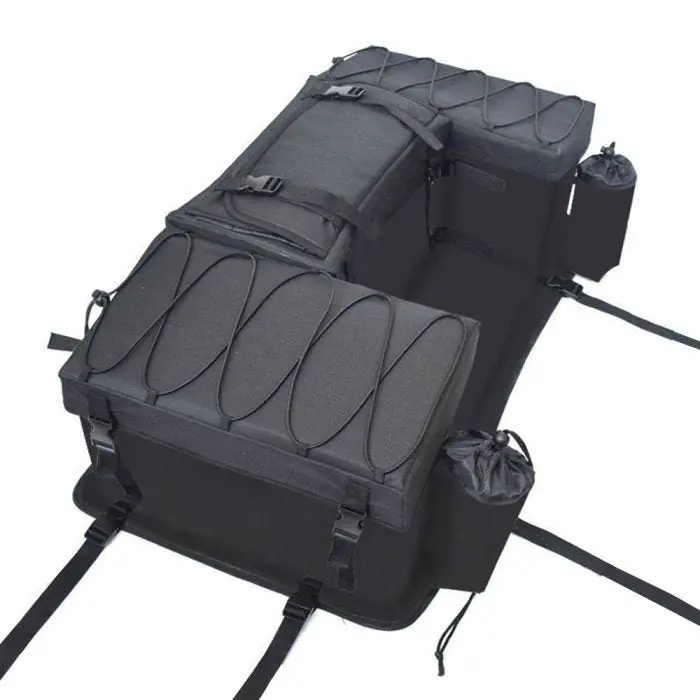 Achteras compatibel met Polaris Sportsman 800 / 570 Topkoffer Bagtecs QB4 zwart Authentiek