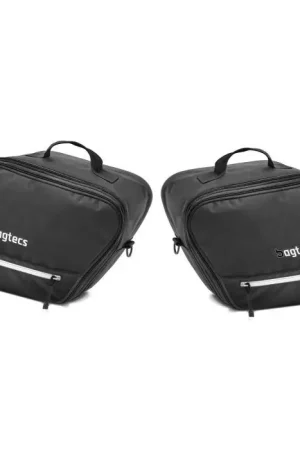 Bagtecs binnentassen set compatibel met Yamaha Tracer 7 / GT 21-24 geschikt voor originele zijkoffers Tour en City zwart Limited Edition