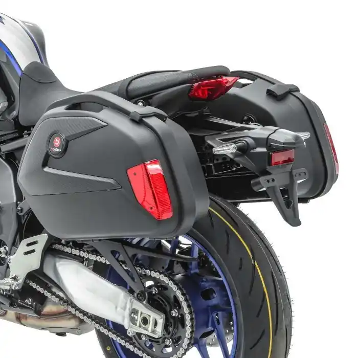 Set koffers + rek compatibel met BMW G 310 GS / R zijkoffers SC22 Bagtecs Groothandel