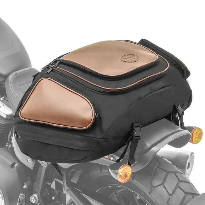 Vintage Achtertas geschikt voor custombike Limited buddyseat tas Craftride X50 CB54949 Rechtstreeks Van De Fabrikant