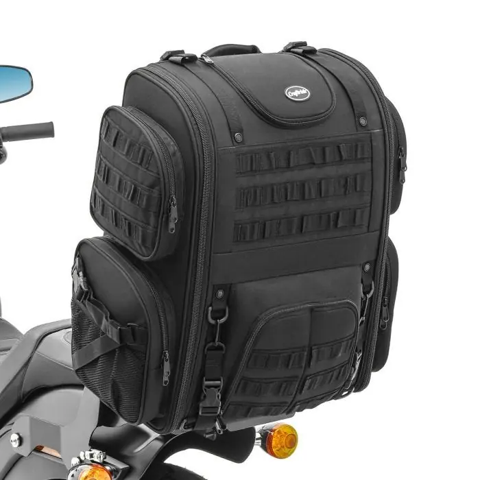 Sissybar tas geschikt voor custombike S Craftride M57 achtertas 57-60L CB45099 Plaats Bestelling