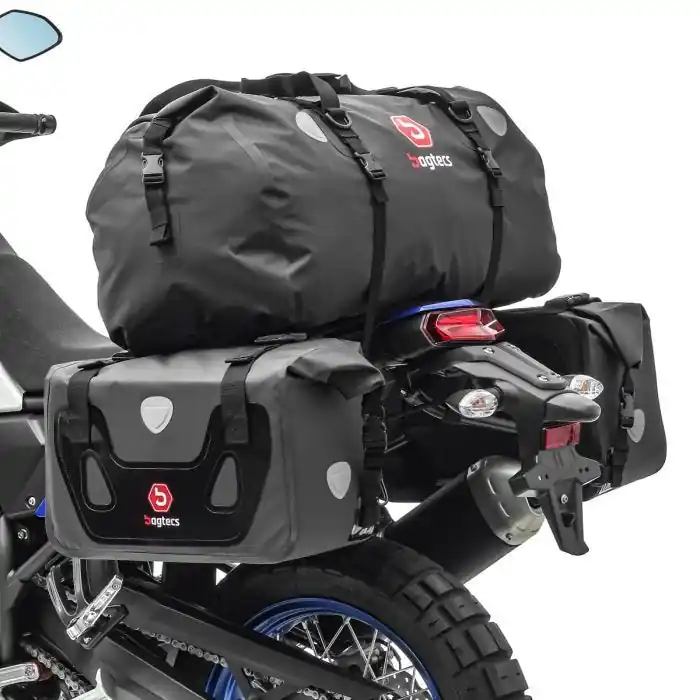 Zadeltassen set compatibel met Suzuki DR 350 S/SE RX80 achtertas Dagaanbieding