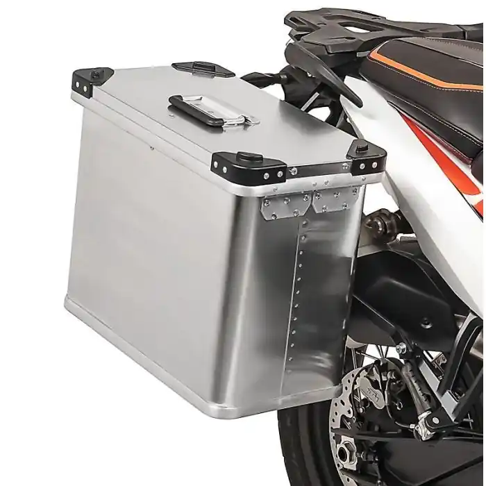 Tijdelijk Beschikbaar Motor Koffer Aluminium compatibel met BMW R 1100 GS / R 850 GS Bagtecs 34l zijkoffer