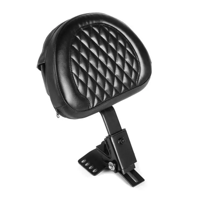 Driver sissybar Diamond passend voor Harley Davidson Road King 97-23 zwart Craftride Rechtstreeks Van De Fabrikant