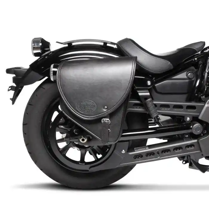 In De Mode Zadeltas compatibel met Suzuki Intruder VL 1500 LC Craftride Indiana 10Ltr rechts in zwart