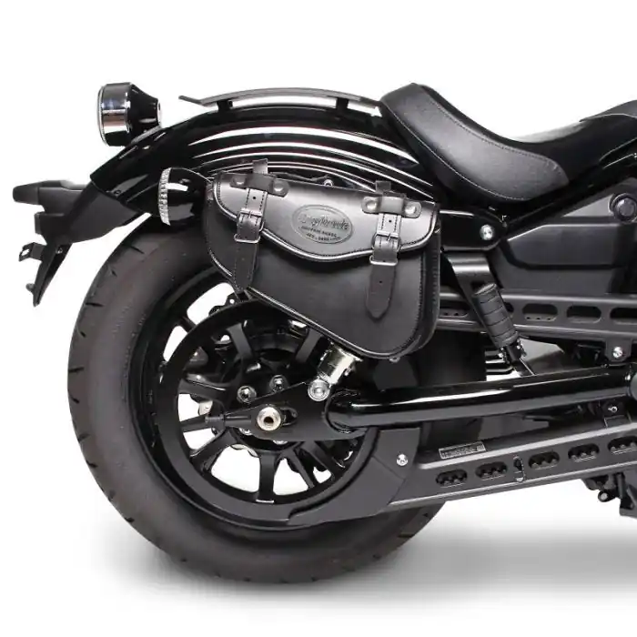Bestseller Zadeltas compatibel met Daelim Daystar 125 / 250 Craftride Arizona 3Ltr rechts in zwart