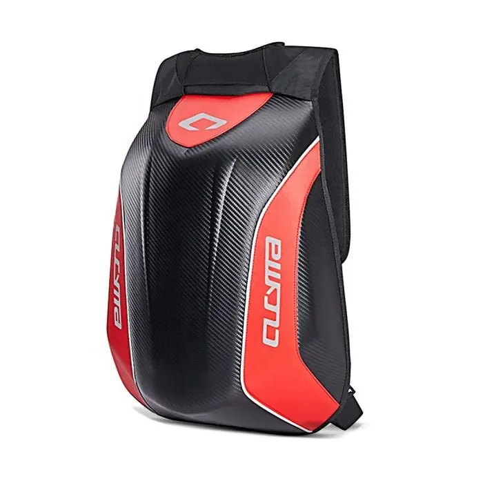Direct Verzonden Harde shell rugzak Bagtecs CR compatibel met BMW S 1000 R / RR / XR rood