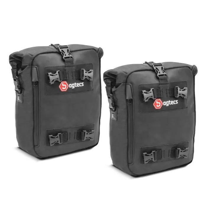 Actieprijs Valbeugel tassen paar compatibel met Triumph Tiger Explorer / XC / XR Bagtecs CB4 10Ltr zwart