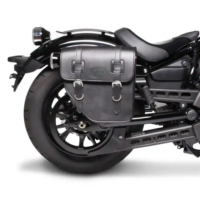 Zadeltas compatibel met Yamaha XV 950 / R / Racer Texas Craftride 10Ltr rechts in zwart Beste Prijs