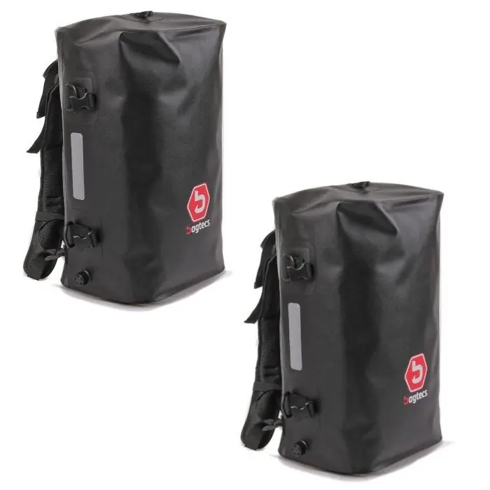 Actieprijs 2x Motor Buddyseat Tas rugzak Bagtecs BK35 Dry Bag Waterbestendig 35l Discount Set