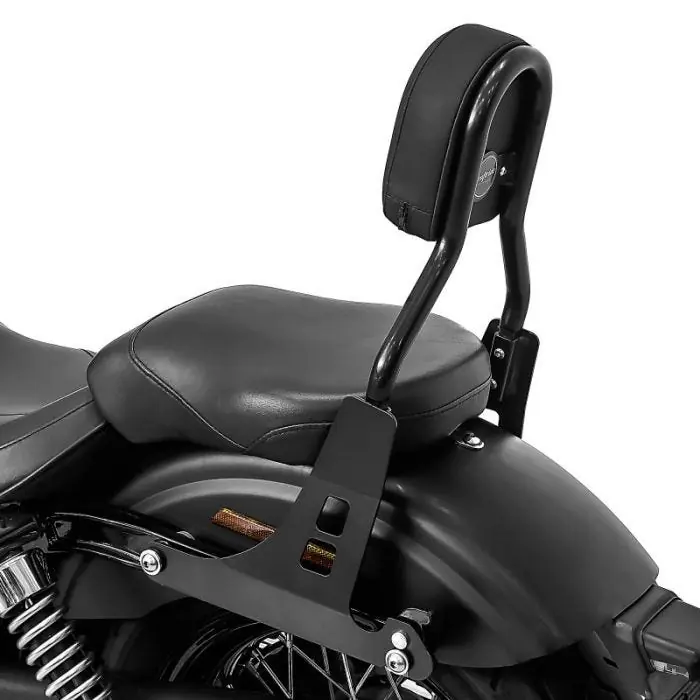 Voordeelprijs Sissybar passend voor Harley Davidson Dyna Low Rider 2006-2017 Craftride Fast Driver-M zwart