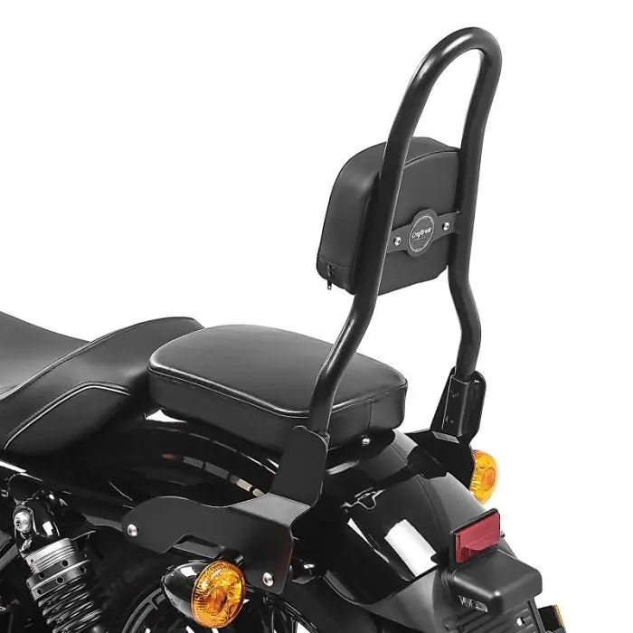Sissybar CSM Fix passend voor Harley Davidson Sportster 1200 Nightster 08-12 zwart Craftride Gratis Verzending