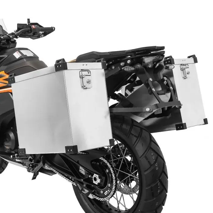 Exclusieve Aanbieding Alu Zijkoffer Set compatibel met Yamaha XT 660 R / X Aluminium motorkoffers Bagtecs Namib 40Ltr