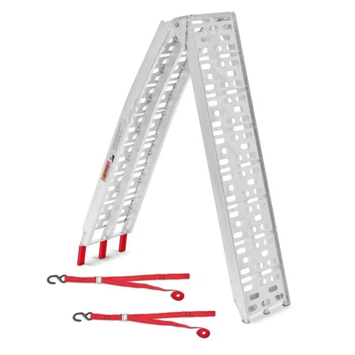 Plaats Bestelling Constands oprijplaat opvouwbaar max. 340 kg voor motor scooter quad ATV