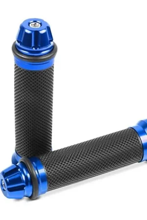 Trendy Motorfiets Handvatten Zaddox 2X 22mm blauw