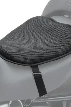 Origineel Motorfiets Gel Zadelkussen Tourtecs L Comfort zadelkussen universeel in zwart