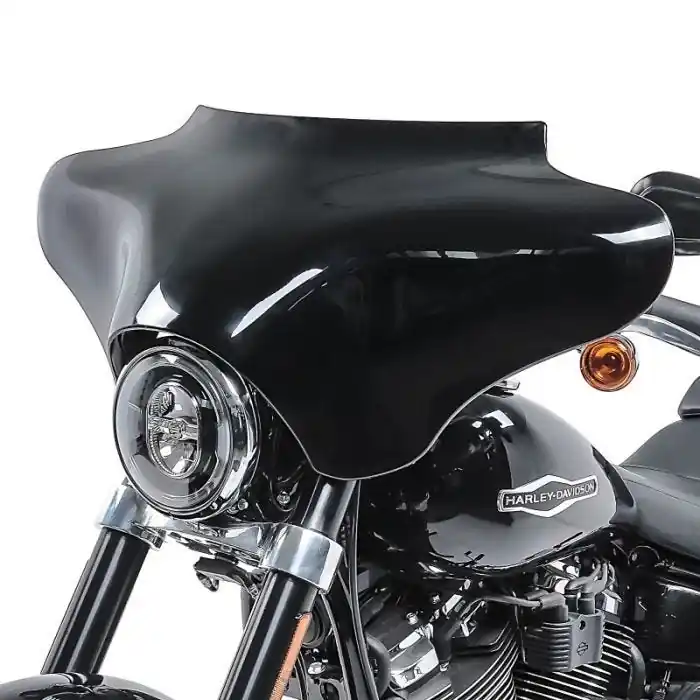 Exclusieve Aanbieding Outer Batwing Fairing passend voor Harley Davidson Road King / Softail / Fat Boy Craftride zwart
