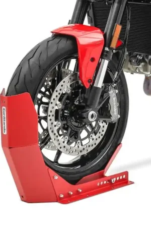 Lage Prijs Inrijklem Motorsteun Constands Transport wip Easy-Fix rood mat