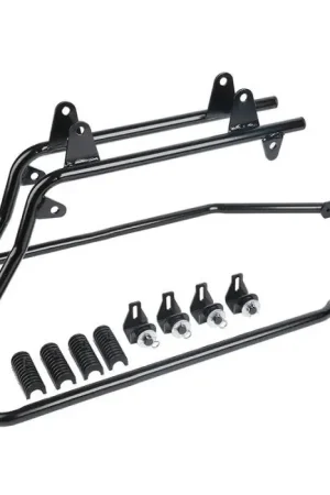 Bagagedrager passend voor zijkoffers passend voor Harley Davidson Softail 1986-2017 zwart Craftride Korting