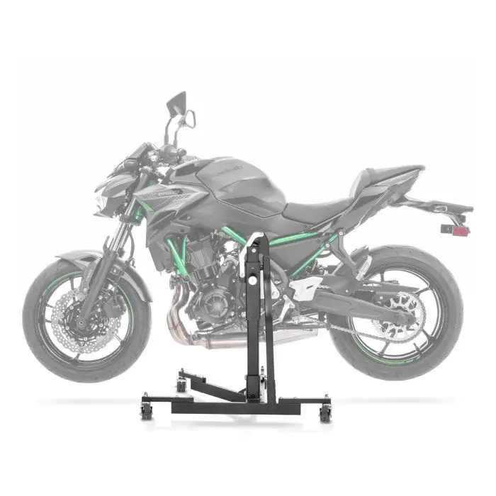 Nieuw Model Center Paddock Stand compatibel met Kawasaki Z 650 17-25 Lift ConStands Power-Evo