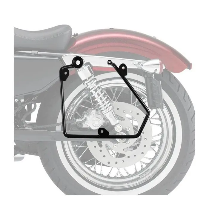 Zadeltas houder beugel passend voor Harley Davidson Sportster 1200 Custom 96-15 links Craftride Bestel Nu