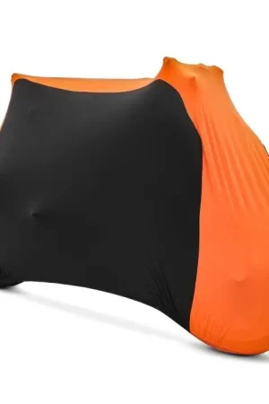 Bestseller Motorfiets zeildoek compatibel met BMW F 800 GT / R / S / ST Craftride Indoor M-L in zwart-oranje