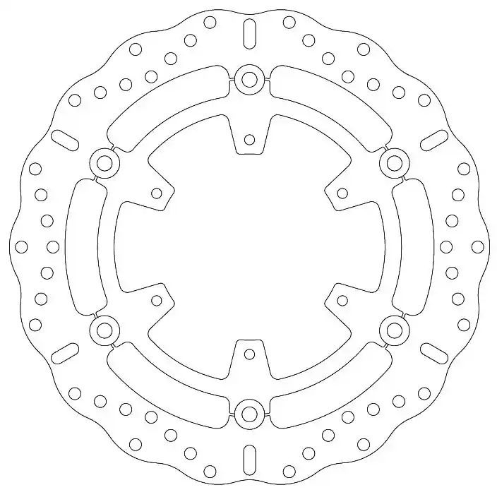Direct Verzonden EBC Wave Remschijf MD6414C