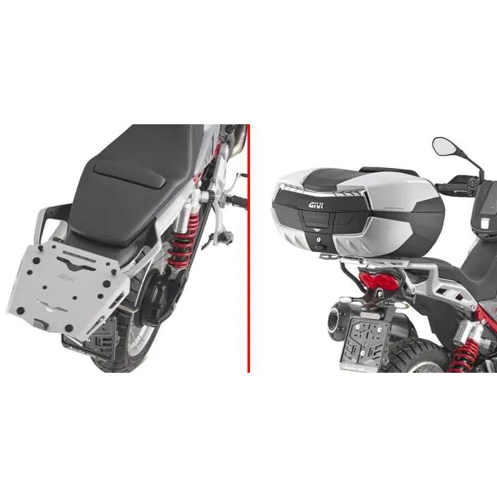 Veilige Betaling GIVI Aluminium Topkofferrek Moto Guzzi V85TT
