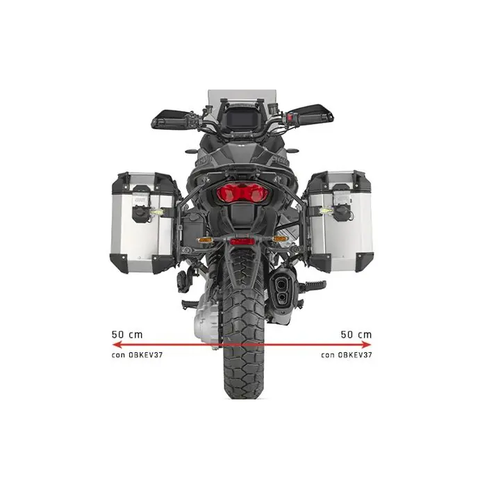 GIVI Zijkofferrek Moto Guzzi Stelvio Garantie Inbegrepen