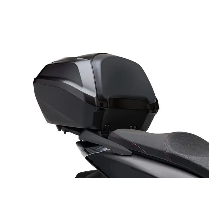 Luxe Honda 35l Smart Key Topbox In Mat Coal Black Metallic