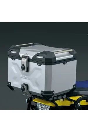 Suzuki Aluminium Topkoffer 38L. Zilver DL Alleen Vandaag