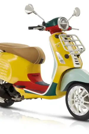 Vespa Rugsteun Zand / beige Topkoffer Primavera Premium