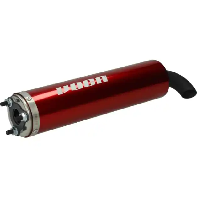 Meest Verkocht Voca Racing - Uitlaatdemper Voca Scooter Racing Rood